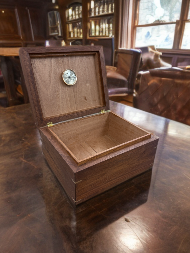 Handmade Black Walnut Humidor