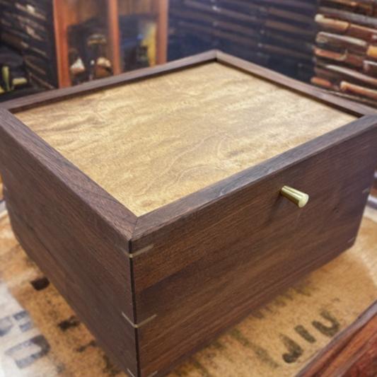 Handmade Black Walnut Humidor