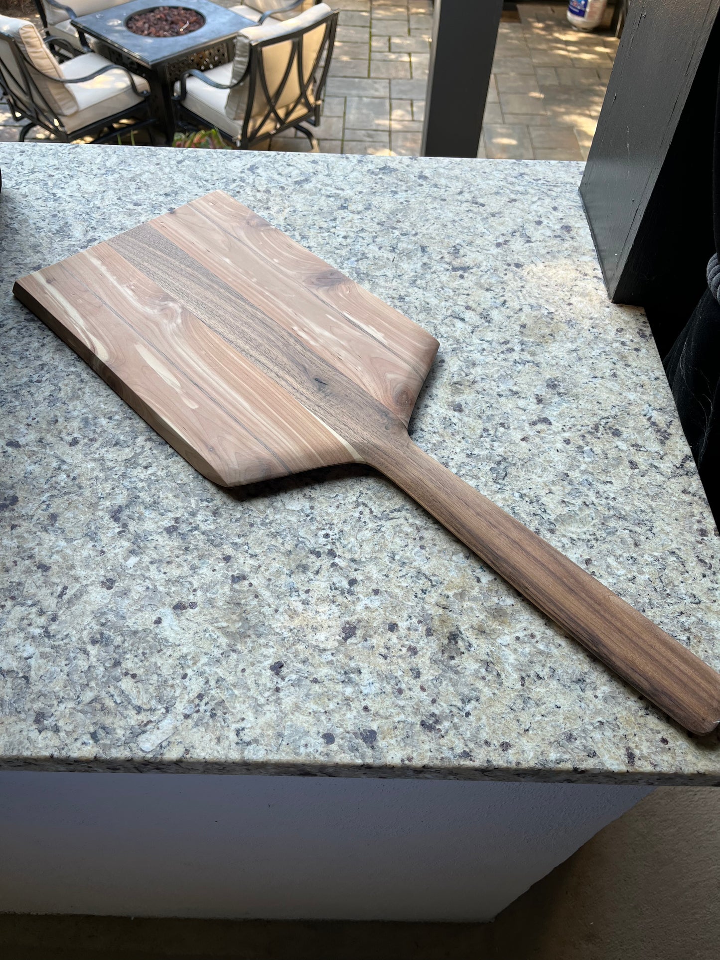 Hardwood Custom Made Pizza Peel Boards