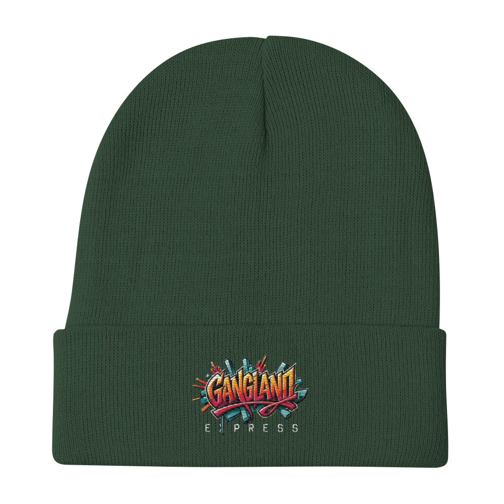 Gangland Express Embroidered Beanie