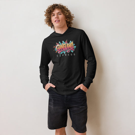 Gangland Express Hooded Long-Sleeve Tee